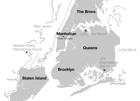 The five boroughs